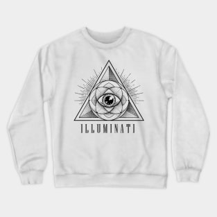 Triangulated view Crewneck Sweatshirt